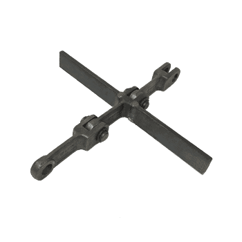 CADENA FORJADA CON PALA DE ACERO - 