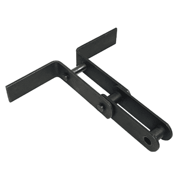 CADENA DE DOBLE MALLA CON PALA DE ACERO - 