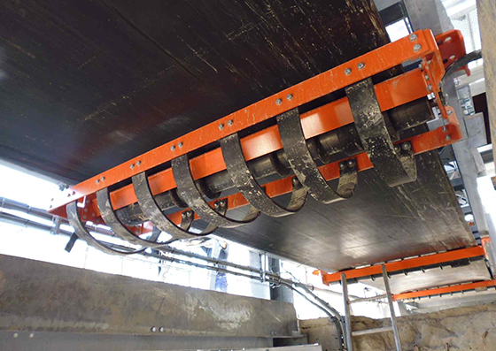 Protecciones para rodillos inferiores - atrapamiento y caída