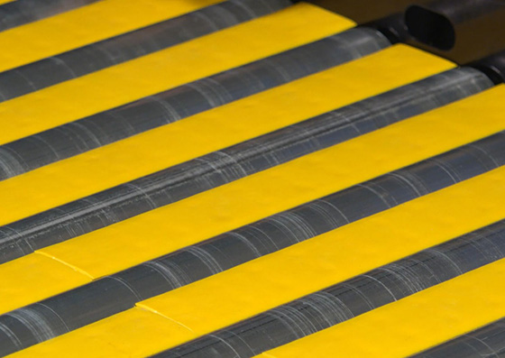 Placas de transferencia para transportadores de rodillos